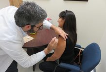 Patient Getting an Immunization