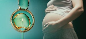 Pregnant woman and IVF