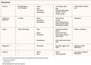 Ketogenic nutrition therapy dietary sample choices and recommendations 