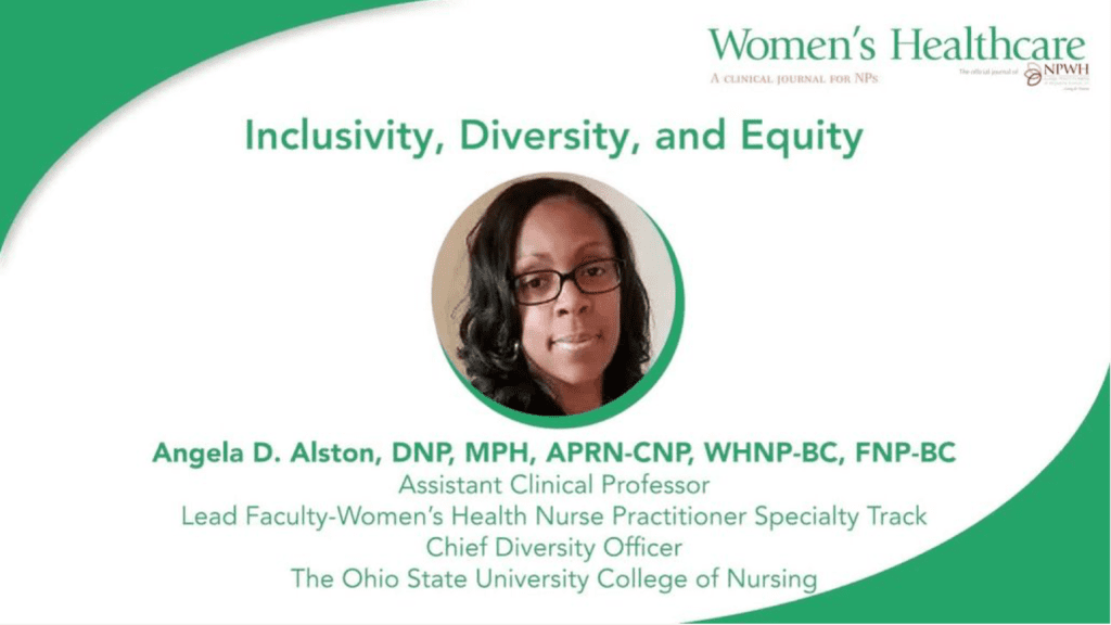 Angela Alston speaking on diversity, equity and inclusion.