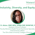 Angela Alston speaking on diversity, equity and inclusion.