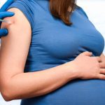 pregnant woman gettins RSV Vaccine