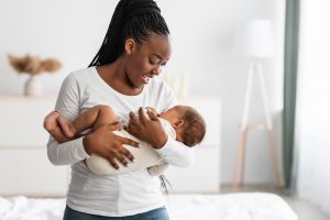 Breastfeeding provides benefits to mothers and babies