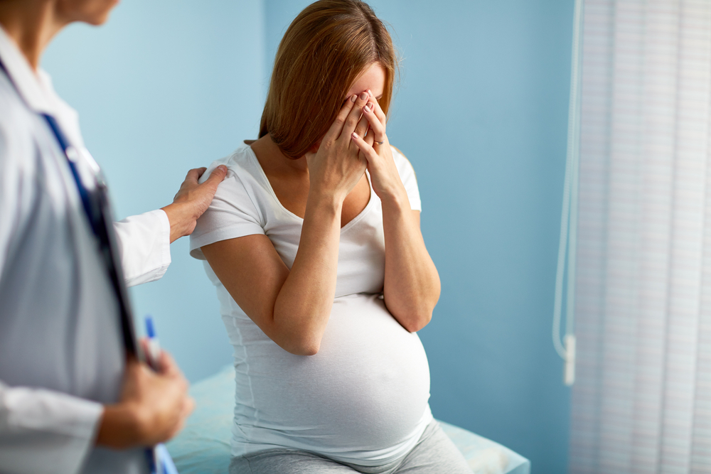 NP with pregnant woman with depression