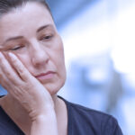 woman with anemia