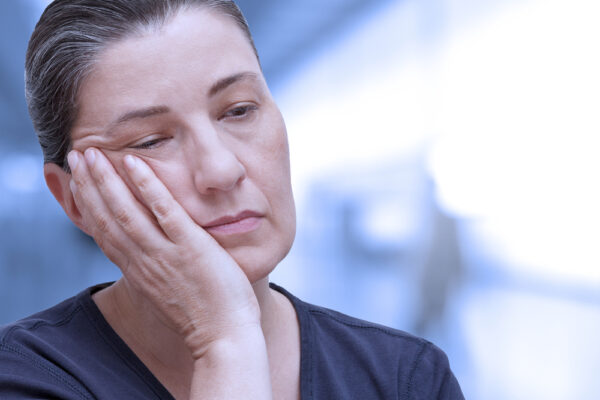 woman with anemia