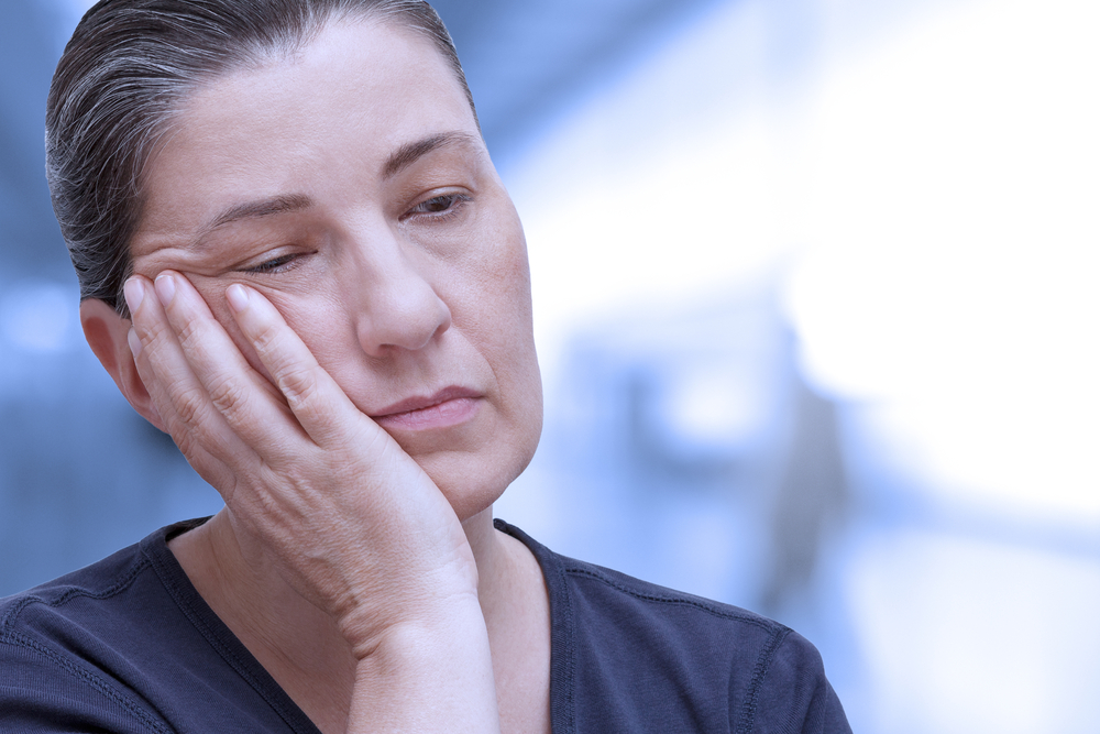 woman with anemia